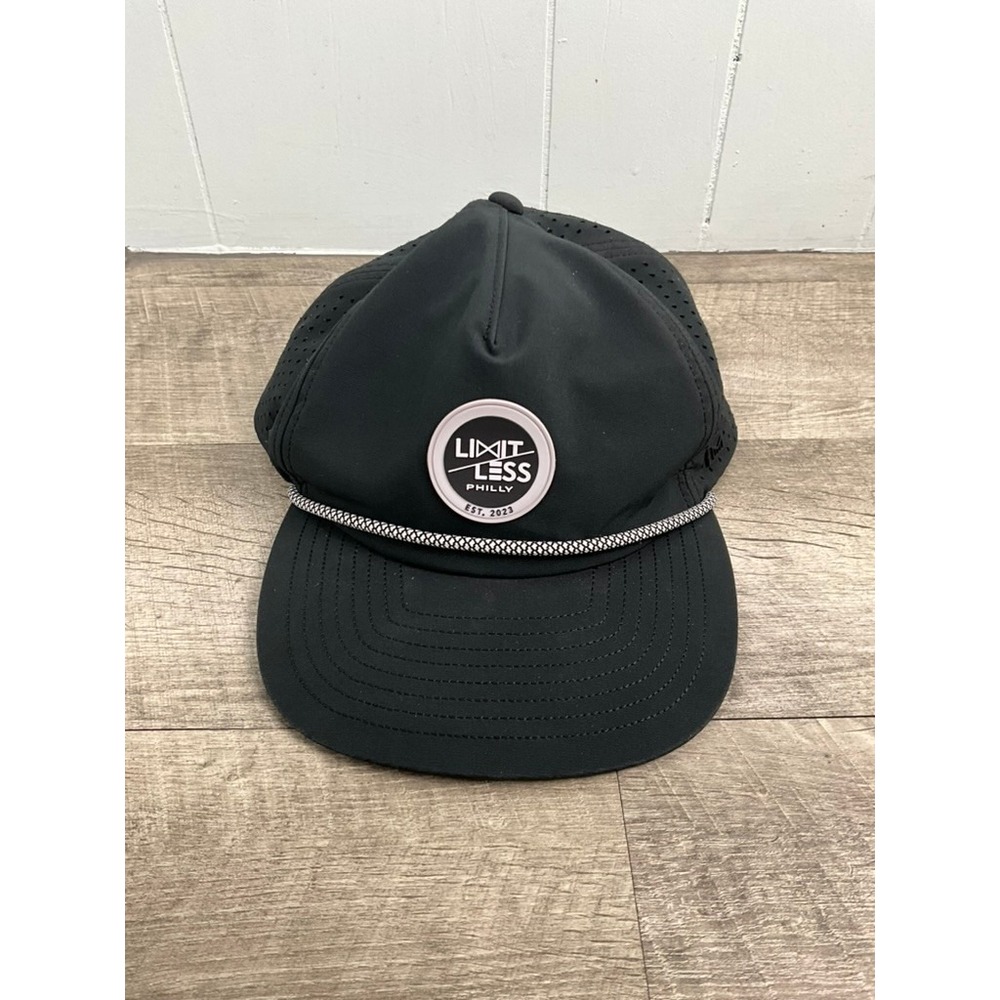 Melin Coronado Hydro Black Limitless Philly Rope Snapback Hat Mens Classic Large